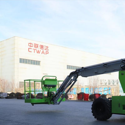 18.4m 60 Ft Telescopic Boom Lift Max Platform Height